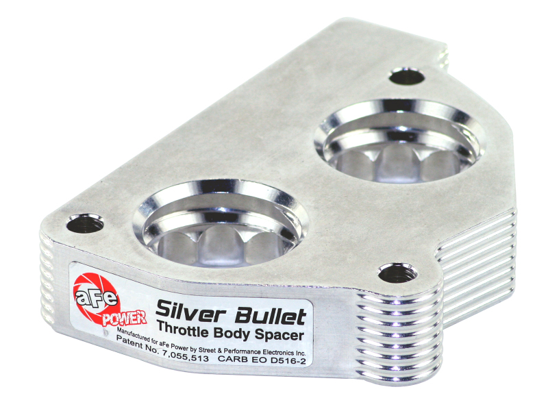 aFe Power Silver Bullet Throttle Body Spacers TBS GM C/K 1500/2500/3500 87-95 V6-4.3L V8-5.0/5.7L - Image 3