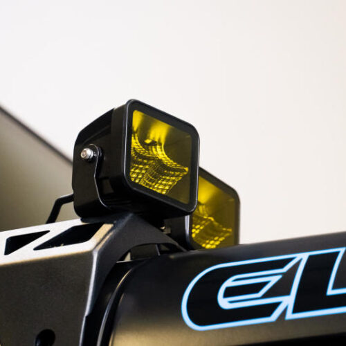 Alternative view of DV8 Offroad 3in Elite Series LED Amber Pod Light