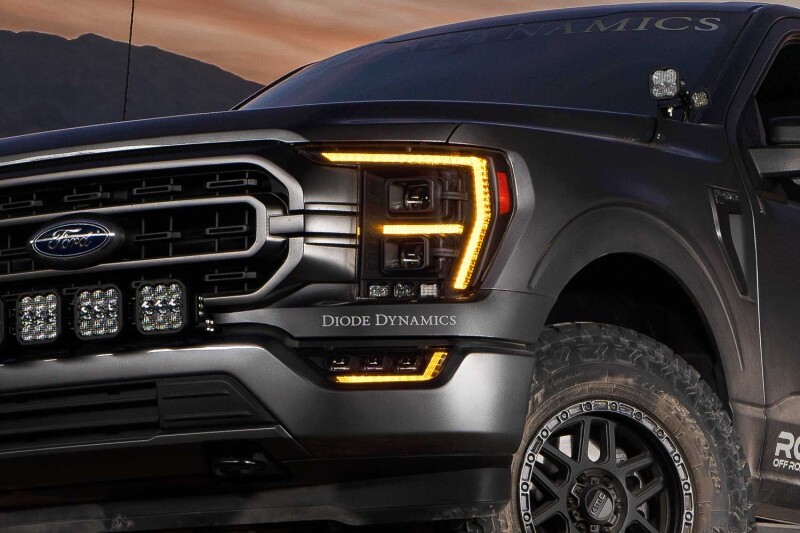 Diode Dynamics 21-23 Ford F-150 Elite Fog Lamps - White - Image 5
