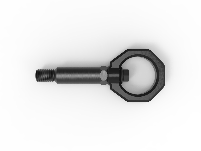 aFe Power Control Front Tow Hook Black BMW F-Chassis 2/3/4/M - Image 5
