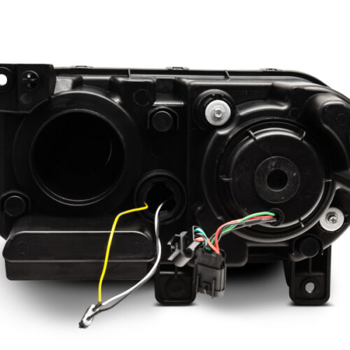 Raxiom for 2008-2014 Dodge Challenger Halo Projctr Headlights w/Sequential Turn Signals-Blk Hsng(Clear Lens) - Image 5