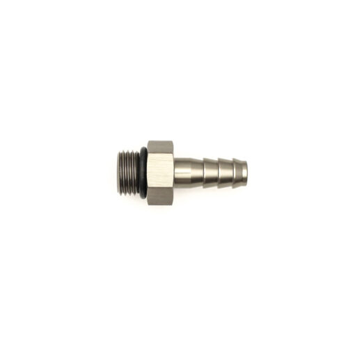DeatschWerks 6AN ORB Male To 5/16in. Male Triple Barb Fitting (Incl. O-Ring) - Image 6