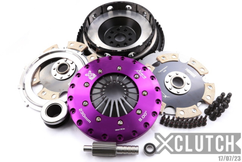 XClutch XKBM23599-2E 08-13 BMW M3 Base 4.0L 9in Twin Solid Ceramic Clutch Kit