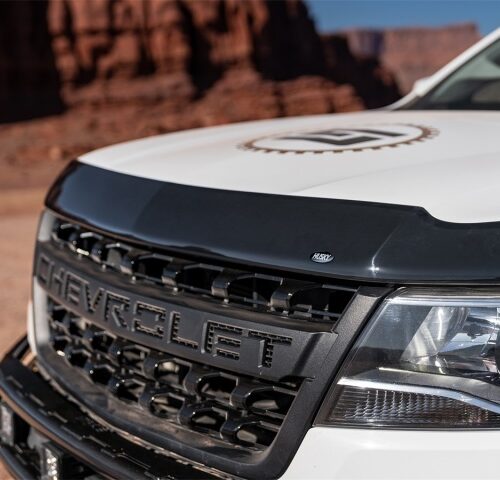 Husky Liners 15-22 Chevrolet Colorado (Incl. ZR2) Aeroskin Hood Protector - Smoke