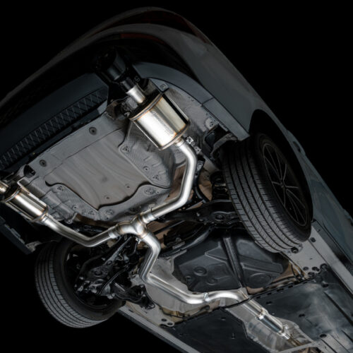 AWE Tuning Touring Edition Exhaust - Diamond Black Tips for 22-25 Volkswagen Jetta GLI - Image 3