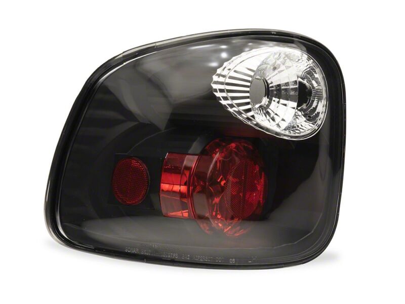 Raxiom for 1997-2000 Ford F-150 Flareside Axial Series Altezza Style Tail Lights- Black- Clear Lens - Image 2