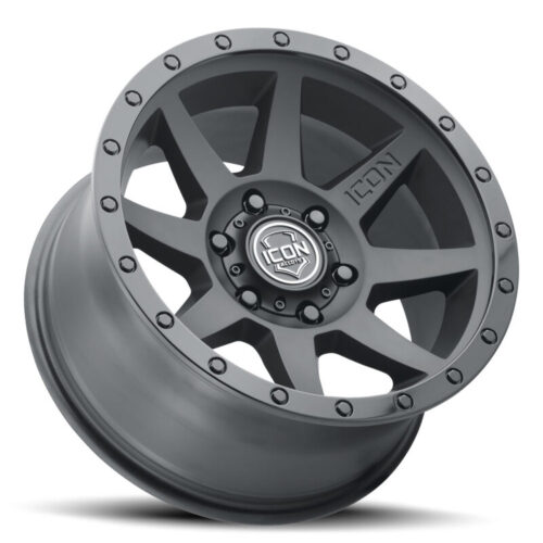ICON Rebound 18x9 6x135 6mm Offset 5.25in BS 87.1mm Bore Double Black Wheel - Image 6
