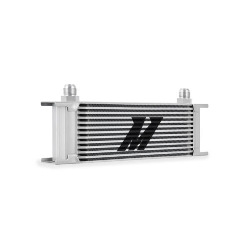 Mishimoto Universal 13-Row Oil Cooler Silver - Image 2