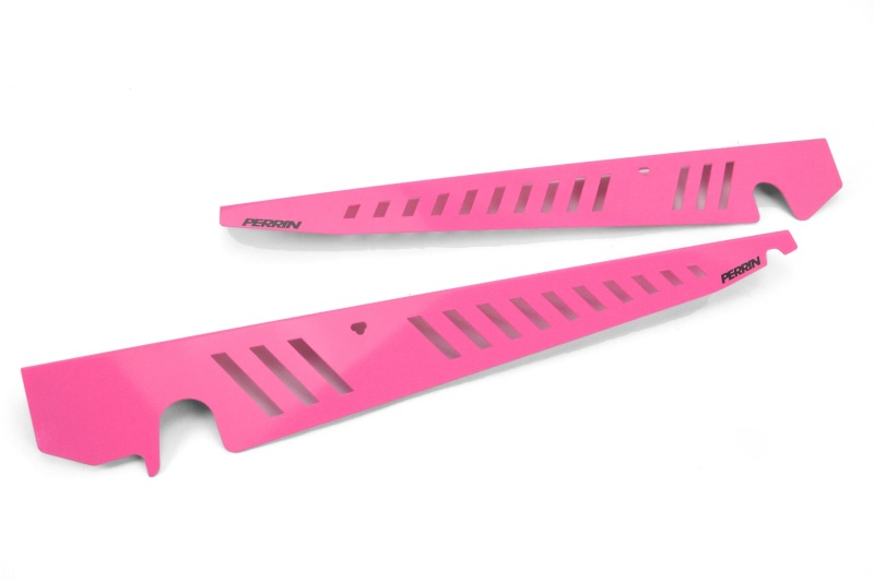PERRIN 15-21 Subaru WRX/STI Fender Shroud Set - Hyper Pink - Image 2