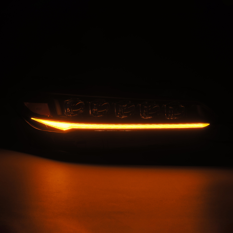 AlphaRex 22-25 Honda Civic NOVA LED Headlights - Black - Image 4