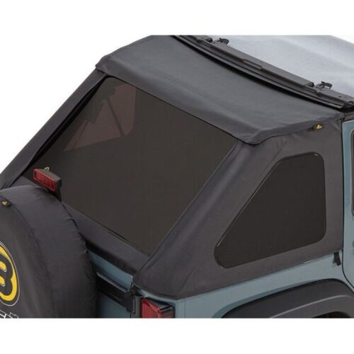 Bestop 07-18 Jeep Wrangler JK 4-Door Window Set (Black Diamond)