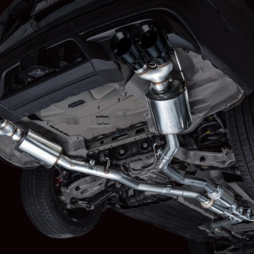 AWE Tuning Exhaust w/Diamond Blk Tips for 20-25 (Only Certain 2026 Models) Ford Explorer ST Touring Ed. - Image 3