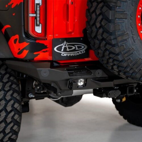 Addictive Desert Designs for 21-22 Ford Bronco Stealth Fighter Rear Bumper - Image 5