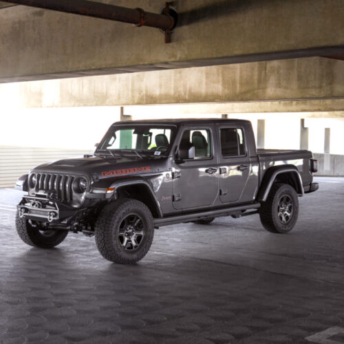 DV8 Offroad FBJL-11 07-23 Jeep Wrangler JK/JL & Gladiator JT FS-1 Series Stubby Front Bumper - Image 3
