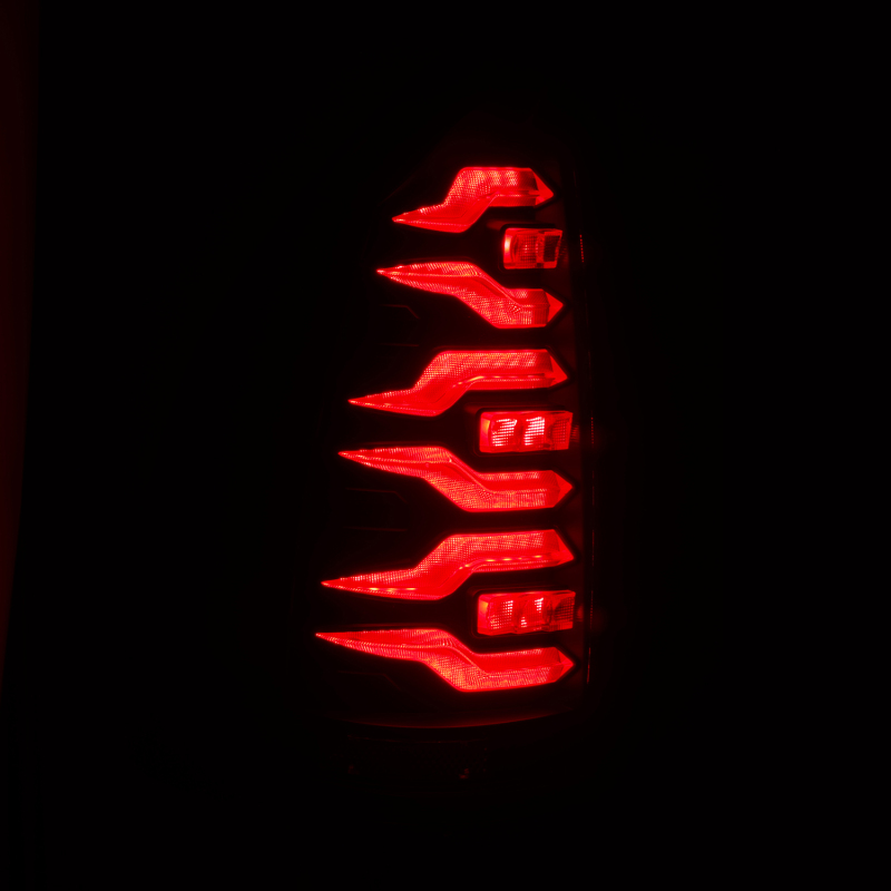 AlphaRex 14-21 Lexus GX470 Luxx-Series LED Tail Lights -Black - Image 6