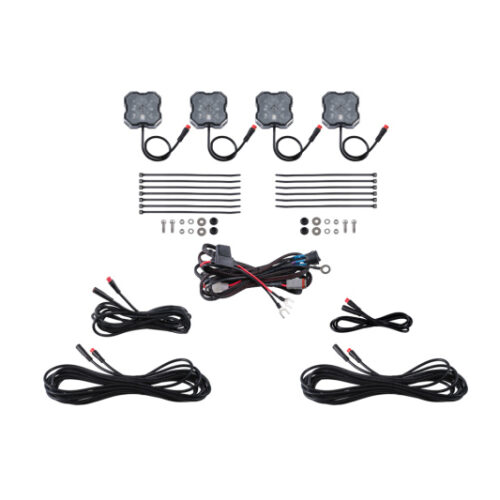 Diode Dynamics RGBW Rock Light Installer Kit (4-pack)