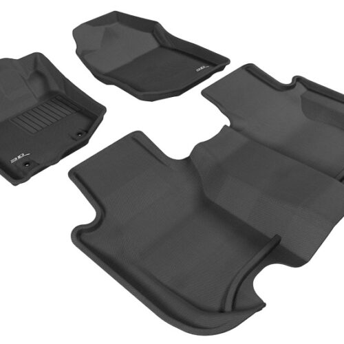 3D MAXpider 09-13 Honda Fit Kagu Black Full Set