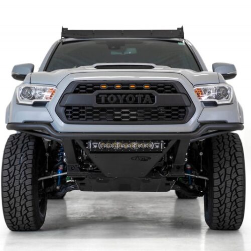 Addictive Desert Designs for 16-20 Toyota Tacoma PRO Bolt-On Front Bumper - Hammer Black - Image 4