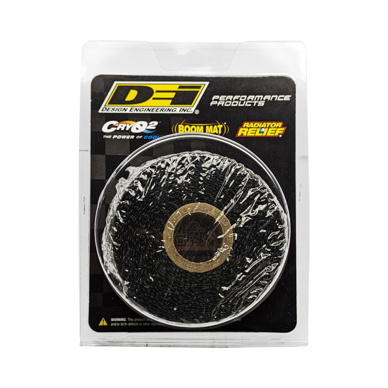 DEI 10005 Exhaust Wrap 2in x 15ft - Titanium - Black - Image 7