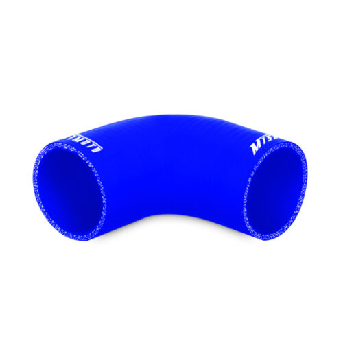 Mishimoto 2.5 Inch Blue 90 Degree Coupler - Image 3
