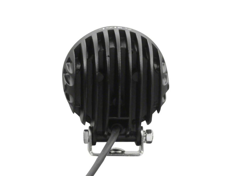 Raxiom Axial 3-In 4-LED Yellow Beam Round Light Flood Beam Universal (Some Adaptation Required) - Image 3