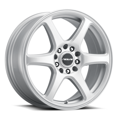 Raceline 146S Matrix 15x7in / 4x100/4x114.3 BP / 40mm Offset / 72.62mm Bore - Gloss Silver Wheel - Image 2