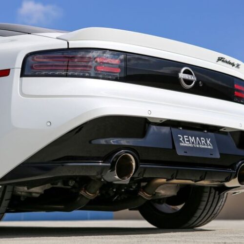 REMARK 2023+ Nissan Z Burnt Stainless Double Wall Tip Axle Back Exhaust - Image 3