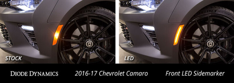 Diode Dynamics 16-21 Chevrolet Camaro LED Sidemarkers Smoked (set) - Image 6