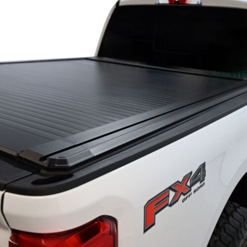 Westin 17-26 Ford F-250/F-350/F-450/F-550 SD 6ft 10in Bed Manual Retractable Tonneau Cover - Black - Image 5