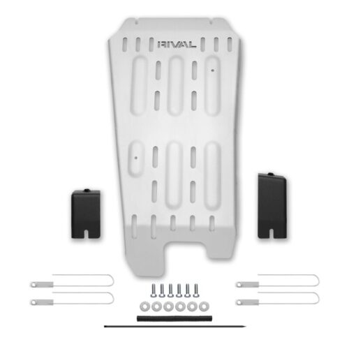 Rival 2022-2026 Ford Maverick EcoBoost Aluminum Catalytic Converter Skid Plate - Image 2