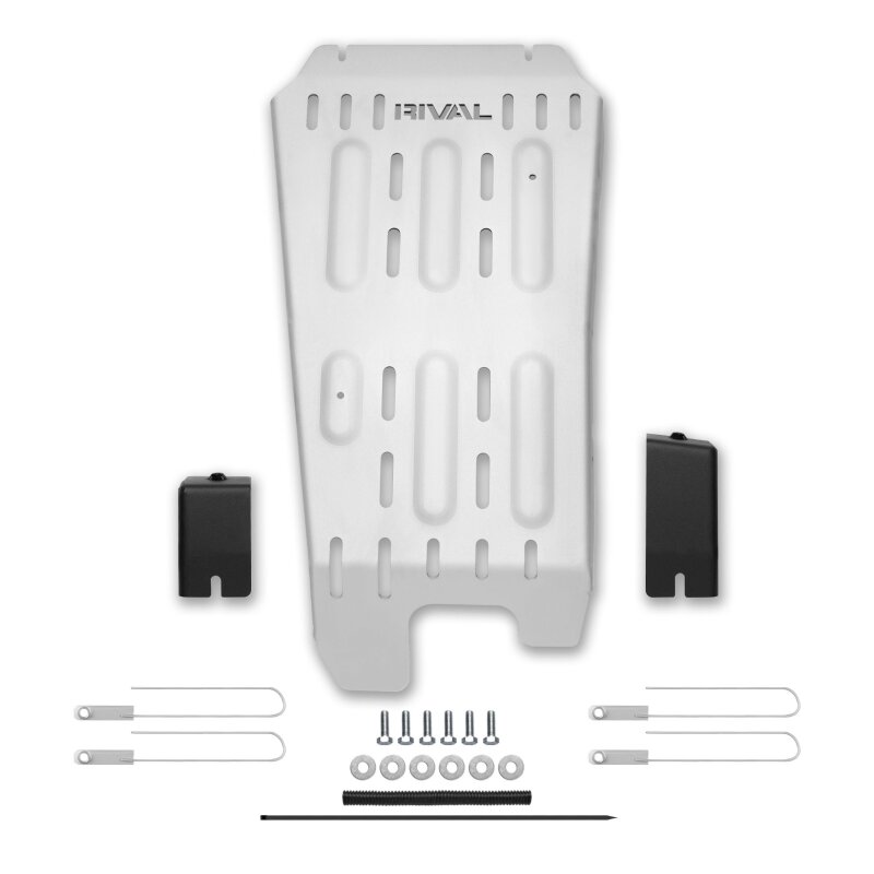 Rival 2022-2026 Ford Maverick EcoBoost Aluminum Catalytic Converter Skid Plate - Image 2