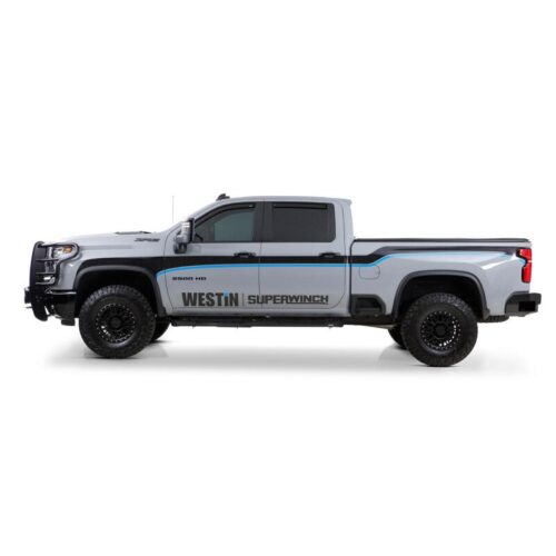 Westin 19-26 Chevy Silverado/GMC Sierra 1500 CrewCab AT6 Running Boards - Black - Image 7