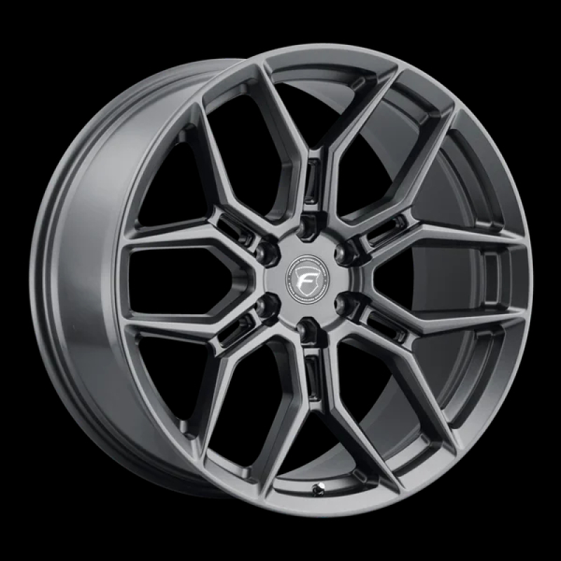 Forgestar F03420089P30 X12 22x10 / 6x135 BP / ET30 / 6.68in BS Satin Anthracite Wheel - Image 3
