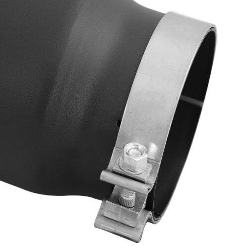 aFe Power Diesel Exhaust Tip Bolt On Black 5in Inlet x 6in Outlet x 12in Long - Image 6