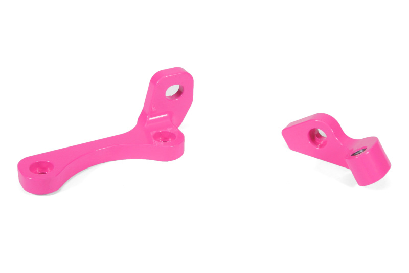 PERRIN 22-26 Subaru WRX / 19-25 Ascent / 20-25 Outback & Legacy Turbo TMIC Bracket - Hyper Pink - Image 2