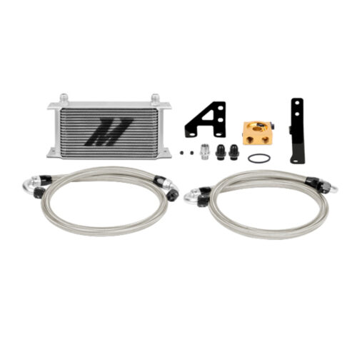Alternative view of Mishimoto Oil Cooler Kit - Silver for 15 Subaru STI Thermostatic