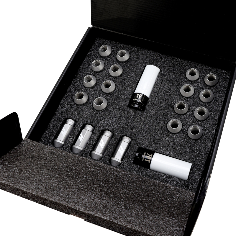 Mishimoto Steel Locking Lug Nuts M14x1.5 20pc Set Black - Image 6