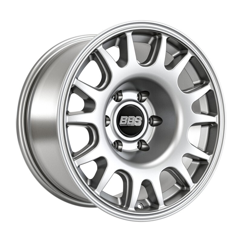 BBS TS-R 17x9in - 6x139.7 - 106.1 CB - ET-12 - Satin Silver Wheel