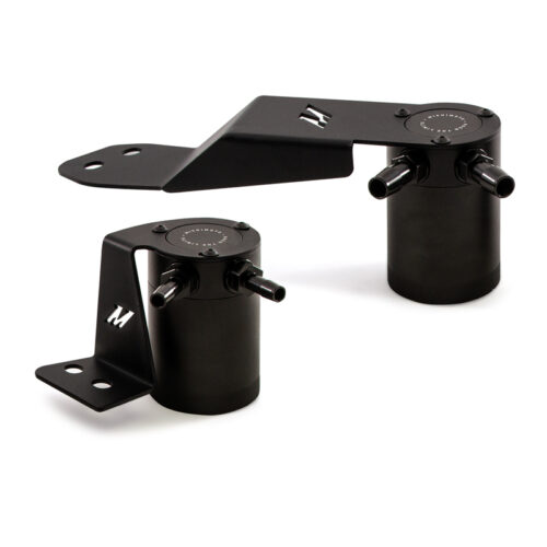 Mishimoto Baffled Oil Catch Can Kit - Black for 2013+ Cadillac ATS 2.0T - Image 4