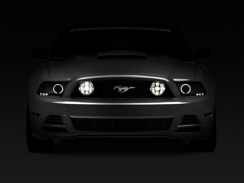 Raxiom for 2013-2014 Ford Mustang GT CCFL Halo Fog Lights (Smoked) - Image 5