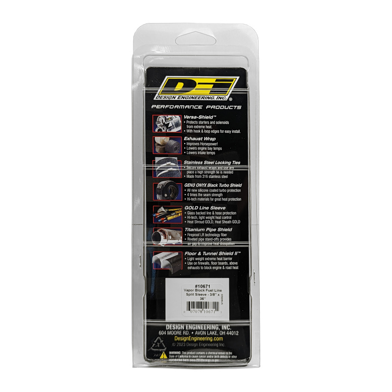 DEI Vapor Block Sleeve 3/8in x 36in - Image 5