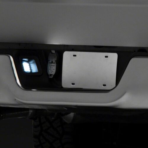 Raxiom for 2013-2018 Dodge RAM 1500 Axial Series LED License Plate Lamps- Smoked - Image 6