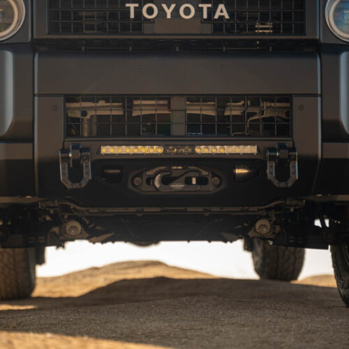 DV8 Offroad 2024+ Toyota Land Cruiser Front Skid Plate - Image 2