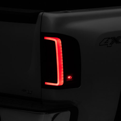 Raxiom for 2007-2013 Chevy Silverado 1500 G2 LED Tail Lights- Black Housing (Clear Lens) - Image 3
