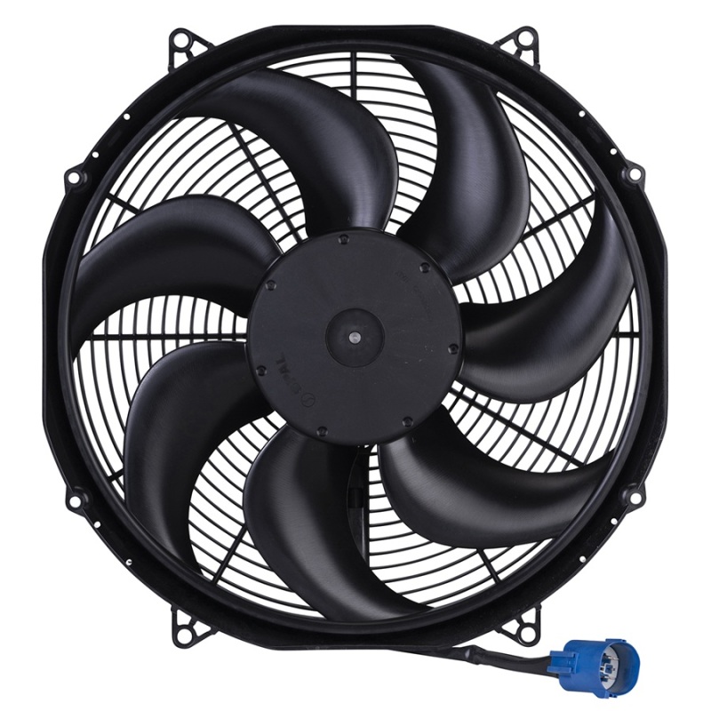 SPAL 500W 15.2in Flush Mount Brushless Fan w/Jumper Harness - Image 2