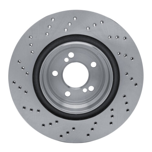 DFC 15-20 BMW M2 Right Rear Drilled Brake Rotor - Image 5