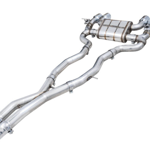 AWE Tuning SwitchPath Cat-Back Exhaust for BMW G8X M3/M4 - Chrome Silver Tips - Image 6