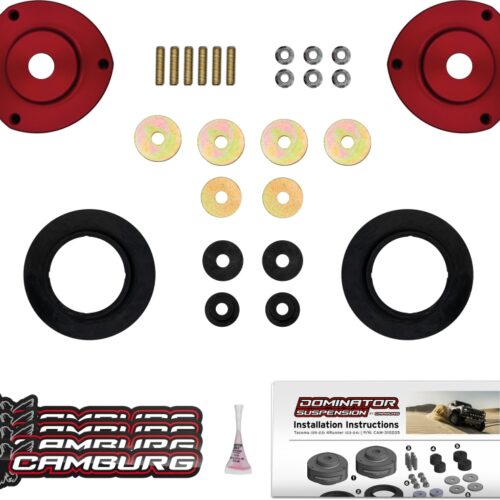 Camburg 05-23 Toyota Tacoma / 03-24 Toyota 4Runner Dominator Preload Spacer Kit - Image 2