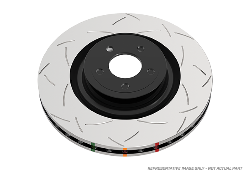 DBA 2018 Kia Stinger Rear 4000 Series Slotted Rotor - Image 2