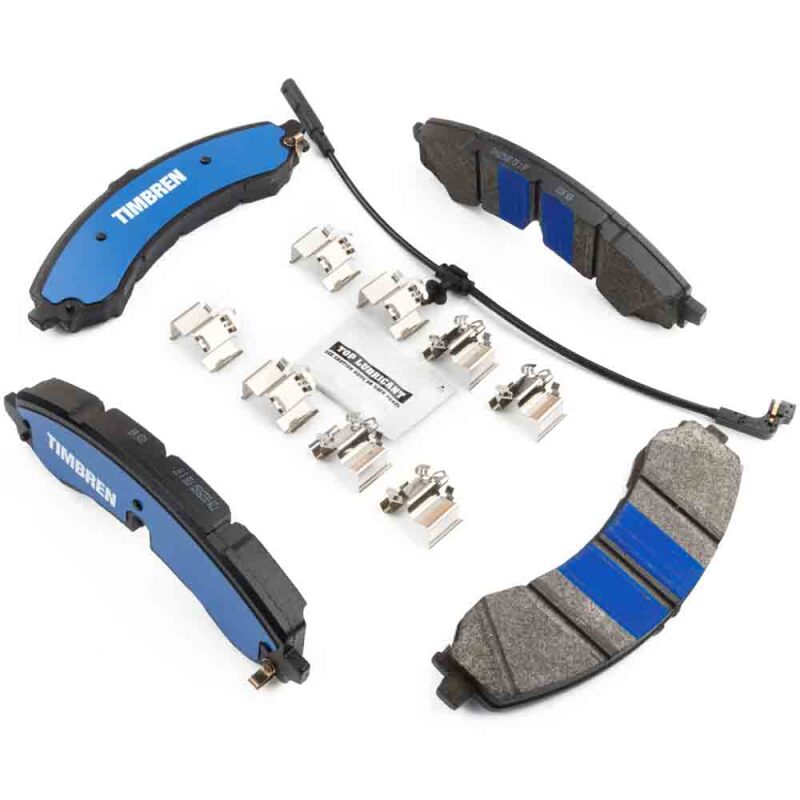 Timbren 20-26 Chevy Silverado 2500/3500 HD BES Severe Duty Semi-Metallic Brake Pads - Front & Rear - Image 2